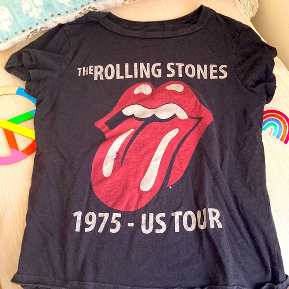 the Rolling Stones Tops - Super Cute Rolling Stones Vintage Washed T-Shirt S